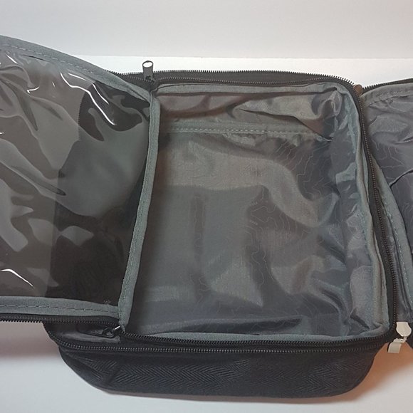 NWT ENBRIDGE Travel Bag Toiletry Bag Commander Ammenities Bag Luggage Tote Black - Picture 12 of 16